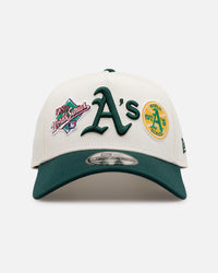 New Era Oakland Athletics 'World Series Logo' 9FORTY A-Frame Snapback Chrome