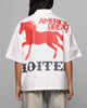 Loiter Rodeo Zip Up Shirt Off White