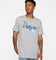 New Era Los Angeles Dodgers Pinstripe T-Shirt Grey