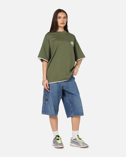 G-Star Bam Logger Denim Shorts Faded Blue