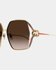 Gucci GG1322SA-002 Sunglasses Gold