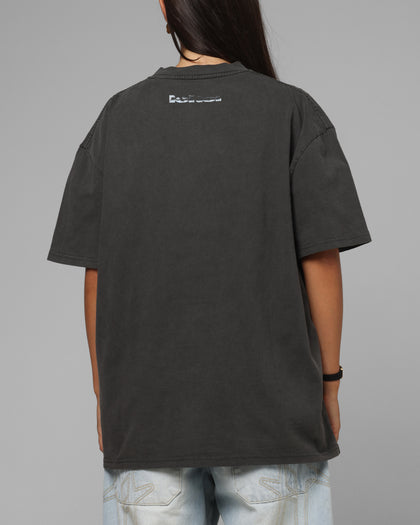 Loiter Afterimage T-Shirt Black Wash