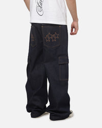 Carre Surplus Denim Pants Raw Blue