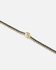 Philipp Plein Plein Tennis Royal Black Crystal Bracelet Gold