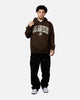 New Era Los Angeles Lakers Upholstery Hoodie Walnut