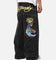 Ed Hardy Ultra Wide Leg Denim Jeans Black/Yellow