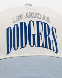 Pro Standard Los Angeles Dodgers 'Stamped' Pro Pinch Strapback Eggshell