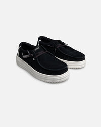 Hey Dude Rev Suede Argan Oil Black
