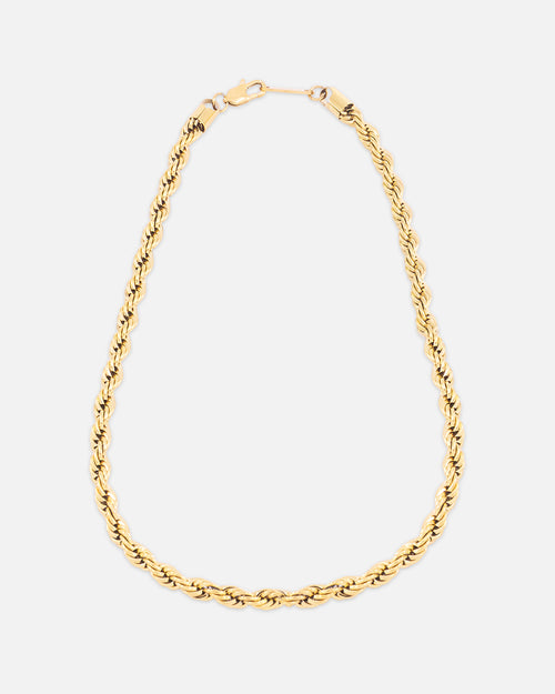 Saint Morta 8mm Rope Chain Gold