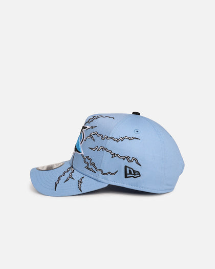 New Era Cronulla Sutherland Sharks 'NRL Electric' 9FORTY A-Frame Snapback Official Team Colour