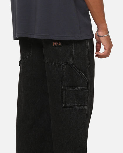 Carre Baggy Carpenter Jeans Black Denim