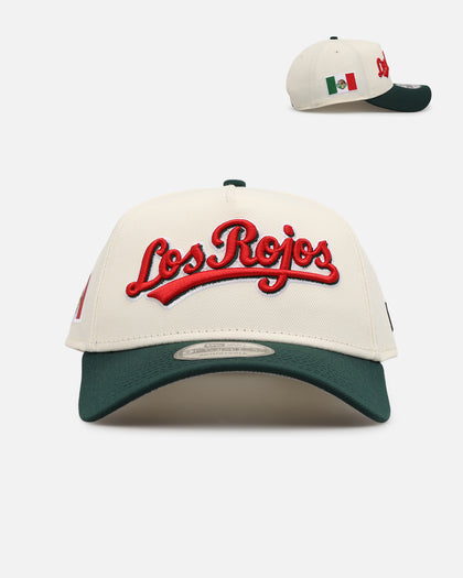 New Era Cincinnati Reds 'Mexican Independence Day' 9FORTY A-Frame Snapback Chrome/Dark Green