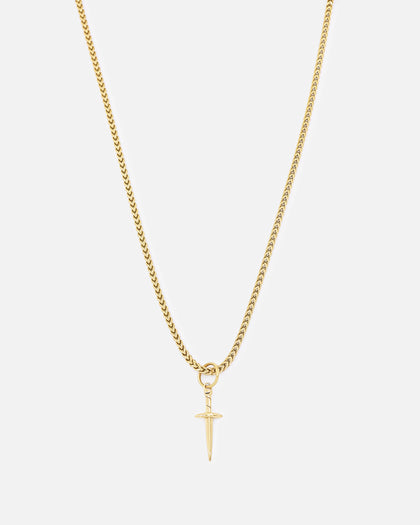 Saint Morta Dagger Franco Necklace Gold