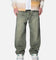 MNML Ultra Baggy Grinded Moss Denim Jeans Moss