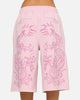Ed Hardy Double Dragon Applique Shorts Pink