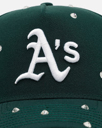 New Era Oakland Athletics 'Embellishment' 9FORTY A-Frame Snapback Official Team Colors