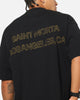 Saint Morta Highway Mock Neck T-Shirt Black