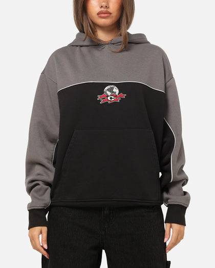 Carre Division Hoodie Washed Black