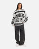 Mitchell & Ness Las Vegas Raiders Letterform Crewneck Grey Marle/Official Team Color