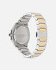 Aston Martin GPQ Two-Tone Case Bertelli Green Dial Bracelet Watch Silver/Gold/Green