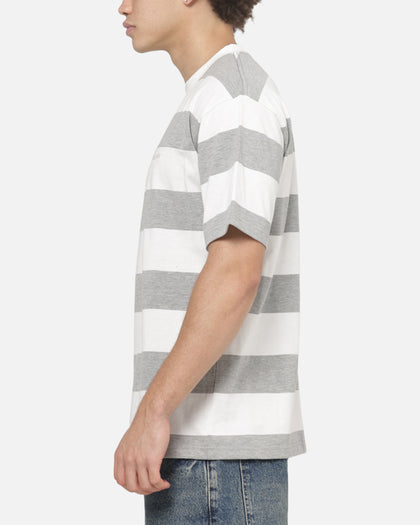 Carre Shoegaze Stripe T-Shirt Grey Marle