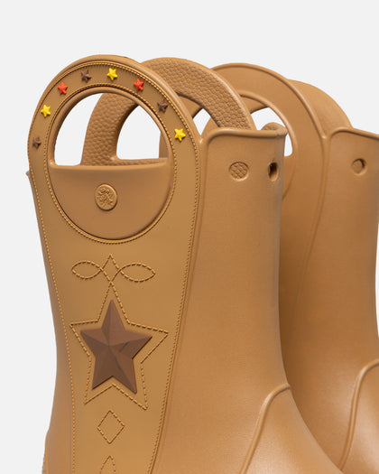 Crocs Kids' Handle It Western Boot (GS) Umber