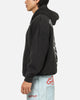 Ed Hardy Double Horns Hoodie Black Acidwash