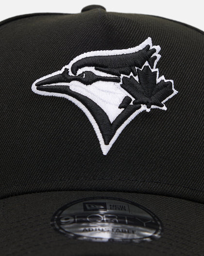New Era Toronto Blue Jays 'Easy Black and White' 9FORTY A-Frame Snapback Black/White