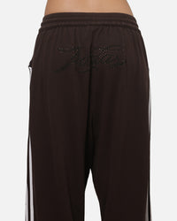 Adidas Women's Graphic Loose Sweat Pants Brown