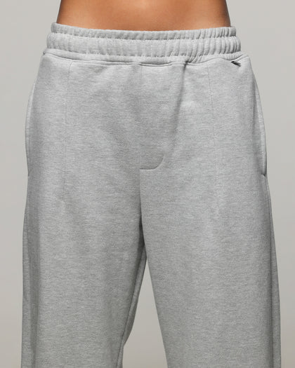 American Thrift Wide Leg Pants Grey Heather