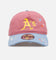 New Era Oakland Athletics 'Seasoned' 9FORTY A-Frame Strapback Pink/Blue