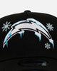 New Era Los Angeles Chargers 'Cold As Ice' 9FORTY A-Frame Snapback Black