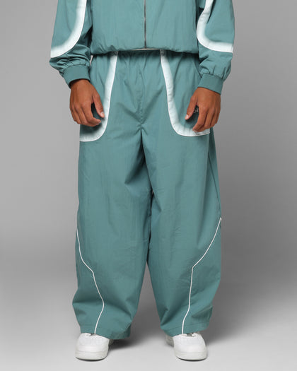 Loiter Spray Day Trackpants Teal