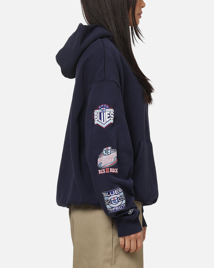 Mitchell & Ness New South Wales Blues Box Fit Fleece Hoodie Navy