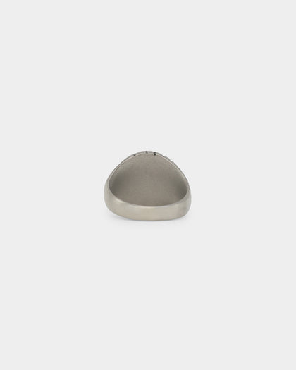 NXS Onyx Eye Ring Steel/Black