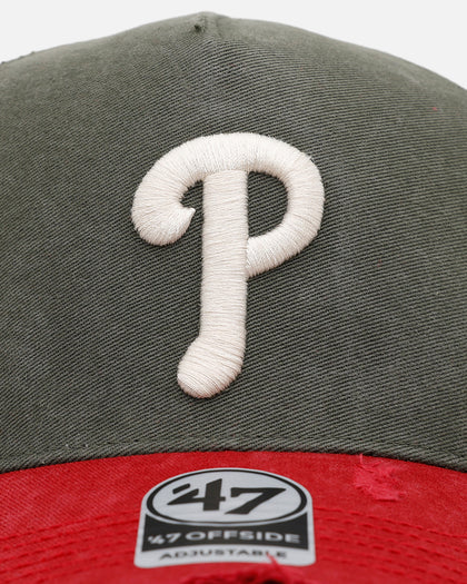 47 Brand Philadelphia Phillies 'Utilitarian' 47 Offside Strapback Moss