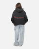 Represent Chrome Flight Hoodie Stained Black