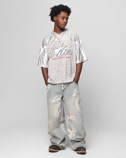 Loiter End Zone Jersey Snow Leopard