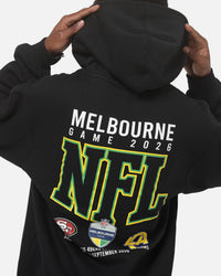Majestic Athletic NFL Green and Gold Hoodie Black