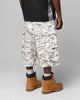 Loiter Collateral Cargo Shorts Digi Snow Camo