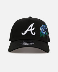 New Era Atlanta Braves 'Blue Rose' 9FORTY A-Frame Snapback Black/Blue