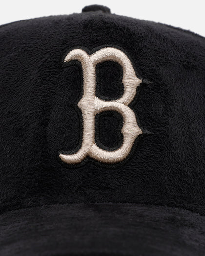 New Era Boston Red Sox 'Suede' 9FORTY A-Frame Strapback Black/Tan