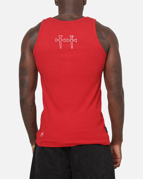 Saint Morta Chronicles Rib Singlet Red