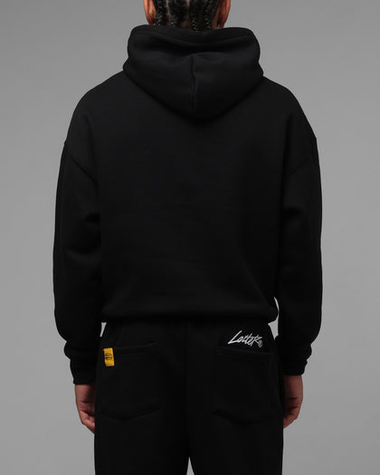Loiter Hybrid Premium Hoodie Black