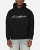 Saint Morta Scripture Boxy Hoodie Black