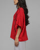 Loiter Script T-Shirt Red