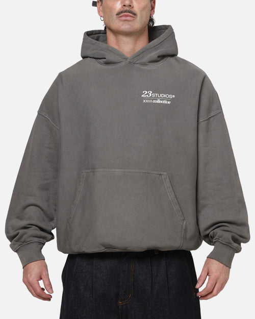 XXII Collectives Hoodie Charcoal/White