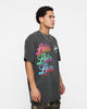 Loiter Stacked Vintage T-Shirt Black Wash
