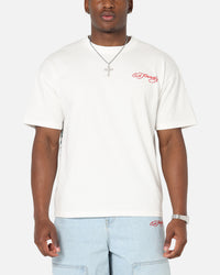 Ed Hardy Flash Koi T-Shirt Off White