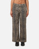 XXIII Women's Leopard Wide Leg Jeans Leopard